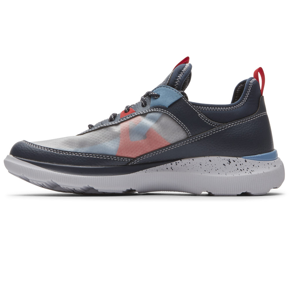 Rockport Joggesko Herre Blå - Truflex Hybrid Mudguard Tie - MDZI21958
